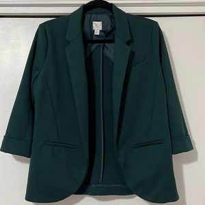 Emerald green Lauren Conrad blazer